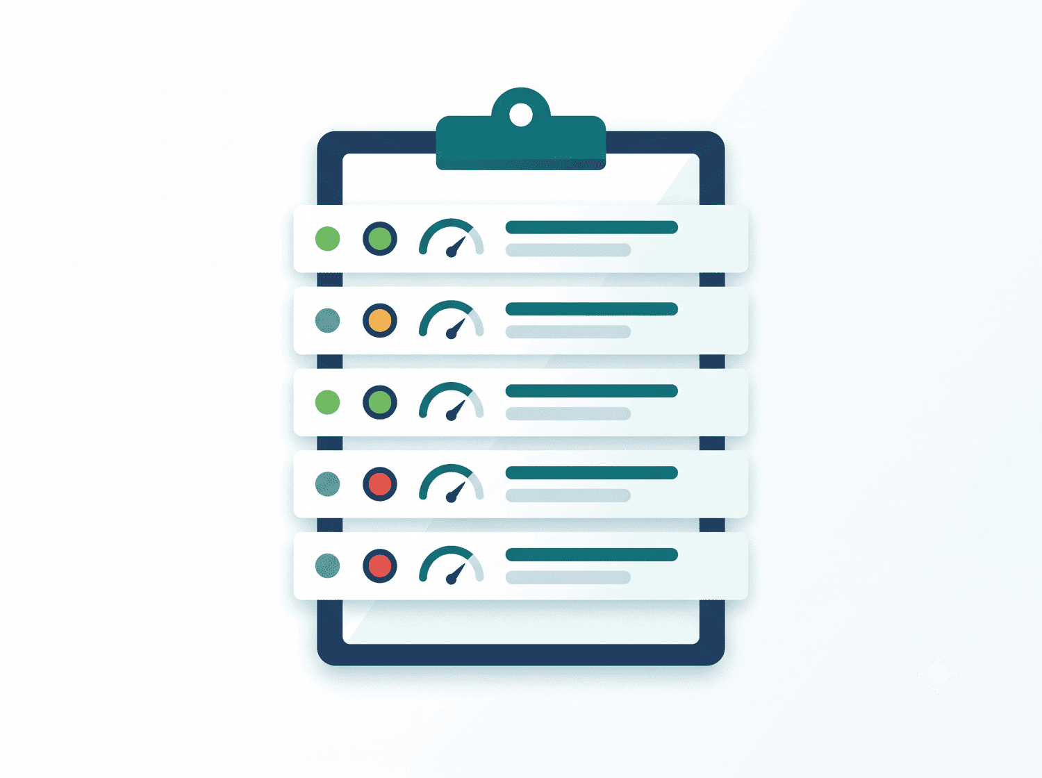 Illustration representing the five-dimension AI-DLC adoption readiness scoring structure